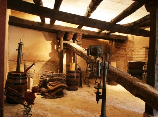 Elementos tradicionales de la bodega